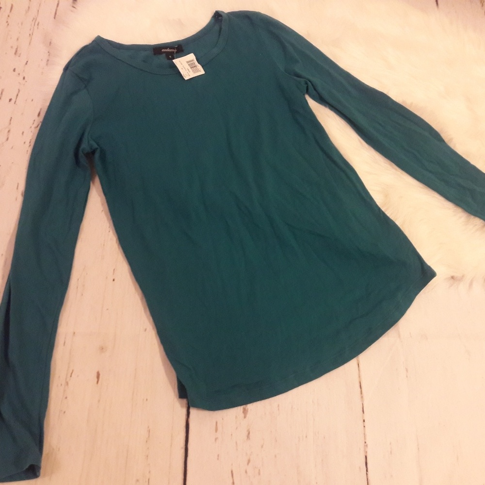 Teal sweater